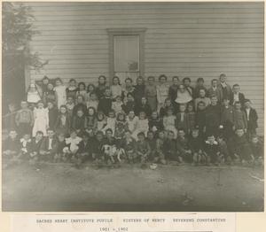 1901-1902 Scared Heart Institue Group Photo