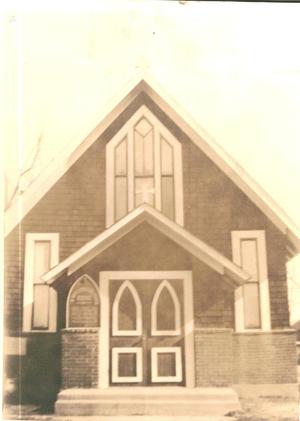 Primary view of object titled 'St. Paul's Episcopal Church First Building'.