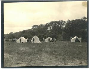 Tents at Fay, OK
