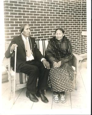 Primary view of object titled 'Native American Couple'.