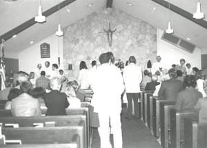 Communion at Oklahoma City St. Augustine's Episcopal Church