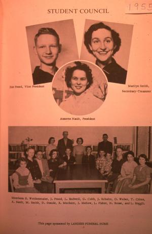 1955 Okeene Student Council