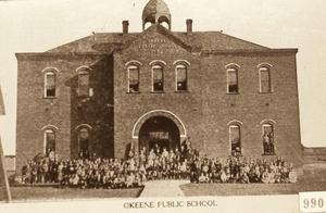 Primary view of object titled 'Okeene Public School'.