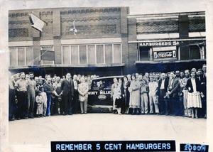 Remember Five Cent Hamburgers Downtown Scene
