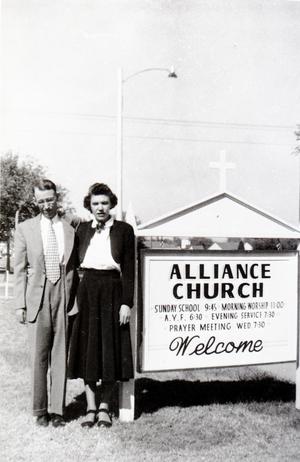 David Hutchinson and His Wife at Alliance Church