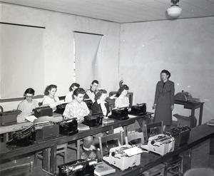 Cashion High School Typing Class
