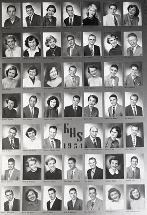 Kingfisher High School 1954 School Photographs