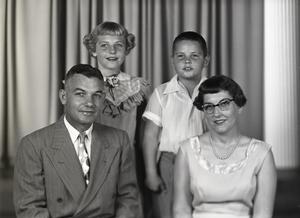 'Mib' Francis Little Family Photograph