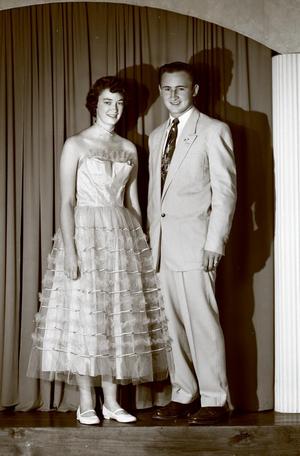 Primary view of object titled 'Charles and Dixie, Kingfisher High School Seniors'.