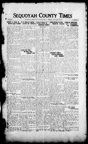 Sequoyah County Times (Sallisaw, Okla.), Vol. 1, No. 32, Ed. 1 Friday, January 13, 1933