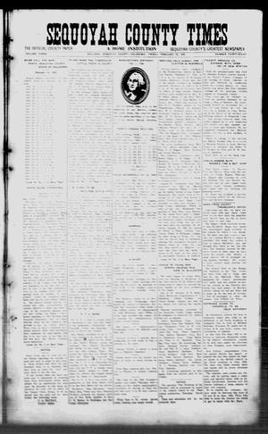 Sequoyah County Times (Sallisaw, Okla.), Vol. 5, No. 38, Ed. 1 Friday, February 22, 1935