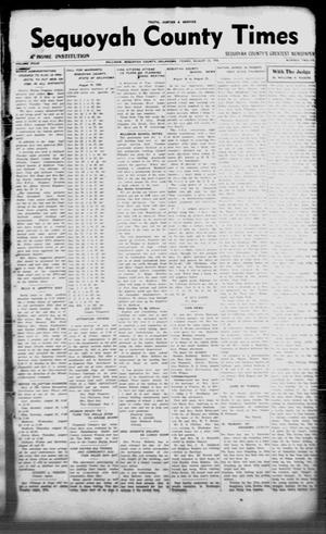Sequoyah County Times (Sallisaw, Okla.), Vol. 4, No. 12, Ed. 1 Friday, August 23, 1935