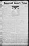Newspaper: Sequoyah County Times (Sallisaw, Okla.), Vol. 4, No. 23, Ed. 1 Friday…