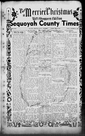 Sequoyah County Times (Sallisaw, Okla.), Vol. 4, No. 29, Ed. 1 Friday, December 20, 1935