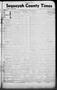 Primary view of Sequoyah County Times (Sallisaw, Okla.), Vol. 4, No. 47, Ed. 1 Friday, April 24, 1936