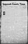 Newspaper: Sequoyah County Times (Sallisaw, Okla.), Vol. 5, No. 8, Ed. 1 Friday,…