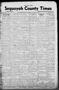 Primary view of Sequoyah County Times (Sallisaw, Okla.), Vol. 5, No. 25, Ed. 1 Friday, November 20, 1936