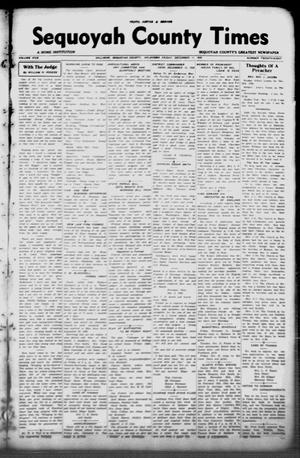 Sequoyah County Times (Sallisaw, Okla.), Vol. 5, No. 28, Ed. 1 Friday, December 11, 1936