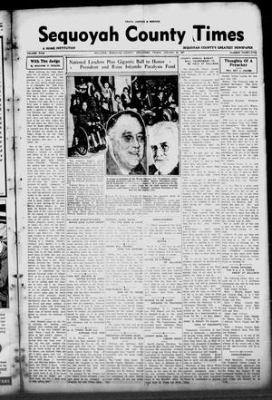 Sequoyah County Times (Sallisaw, Okla.), Vol. 5, No. 35, Ed. 1 Friday, January 29, 1937