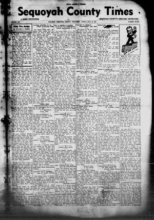 Sequoyah County Times (Sallisaw, Okla.), Vol. 6, No. 7, Ed. 1 Friday, July 16, 1937