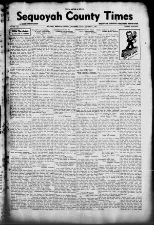 Sequoyah County Times (Sallisaw, Okla.), Vol. 6, No. 18, Ed. 1 Friday, October 1, 1937