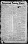 Thumbnail image of item number 1 in: 'Sequoyah County Times (Sallisaw, Okla.), Vol. 6, No. 52, Ed. 1 Friday, May 27, 1938'.