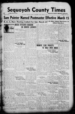 Sequoyah County Times (Sallisaw, Okla.), Vol. 7, No. 41, Ed. 1 Friday, March 10, 1939
