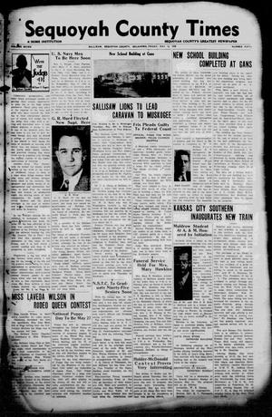Sequoyah County Times (Sallisaw, Okla.), Vol. 7, No. 50, Ed. 1 Friday, May 12, 1939