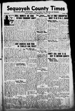 Sequoyah County Times (Sallisaw, Okla.), Vol. 8, No. 11, Ed. 1 Friday, August 11, 1939