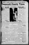 Primary view of Sequoyah County Times (Sallisaw, Okla.), Vol. 8, No. 29, Ed. 1 Friday, December 22, 1939