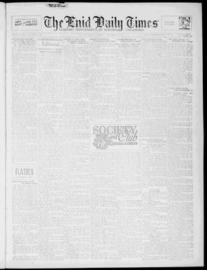 The Enid Daily Times (Enid, Okla.), Vol. 31, No. 141, Ed. 1 Thursday, September 8, 1927
