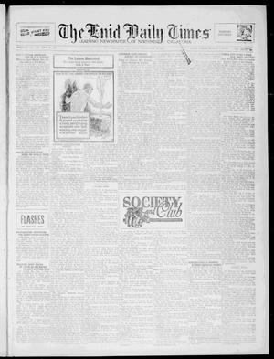 The Enid Daily Times (Enid, Okla.), Vol. 31, No. 143, Ed. 1 Saturday, September 10, 1927