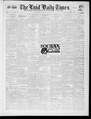 The Enid Daily Times (Enid, Okla.), Vol. 31, No. 162, Ed. 1 Thursday, September 29, 1927