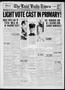 Thumbnail image of item number 1 in: 'The Enid Daily Times (Enid, Okla.), Vol. 30, No. 330, Ed. 1 Wednesday, March 16, 1927'.