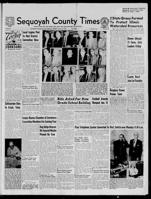 Sequoyah County Times (Sallisaw, Okla.), Vol. 65, No. 33, Ed. 1 Friday, January 17, 1958