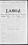 Thumbnail image of item number 1 in: 'Oklahoma Labor (Oklahoma City, Okla.), Vol. 2, No. 28, Ed. 1 Thursday, May 27, 1937'.
