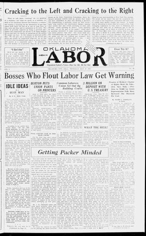 Oklahoma Labor (Oklahoma City, Okla.), Vol. 2, No. 28, Ed. 1 Thursday, May 27, 1937
