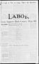 Thumbnail image of item number 1 in: 'Oklahoma Labor (Oklahoma City, Okla.), Vol. 2, No. 31, Ed. 1 Thursday, June 17, 1937'.