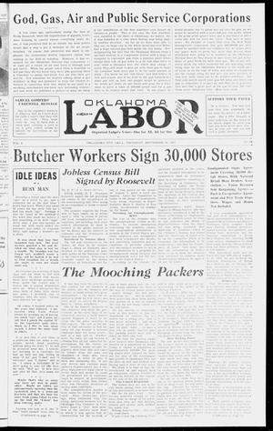 Oklahoma Labor (Oklahoma City, Okla.), Vol. 2, No. 44, Ed. 1 Thursday, September 16, 1937