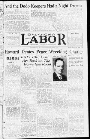 Oklahoma Labor (Oklahoma City, Okla.), Vol. 3, No. 14, Ed. 1 Thursday, February 17, 1938