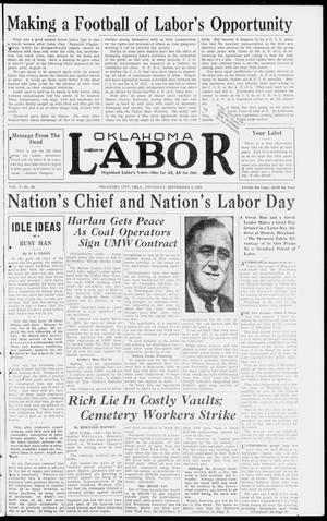 Oklahoma Labor (Oklahoma City, Okla.), Vol. 3, No. 43, Ed. 1 Thursday, September 8, 1938
