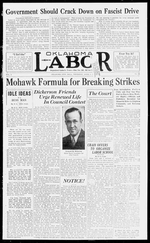 Oklahoma Labor (Oklahoma City, Okla.), Vol. 2, No. 20, Ed. 1 Thursday, April 1, 1937