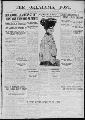 The Oklahoma Post. (Oklahoma City, Okla. Terr.), Vol. 2, No. 61, Ed. 1 Friday, August 9, 1907