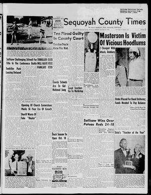 Sequoyah County Times (Sallisaw, Okla.), Vol. 66, No. 17, Ed. 1 Friday, September 26, 1958