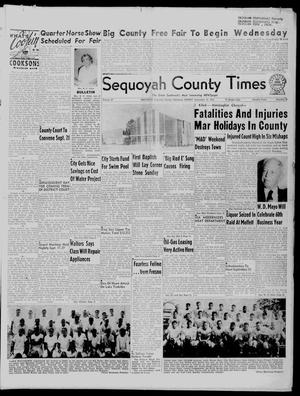 Sequoyah County Times (Sallisaw, Okla.), Vol. 67, No. 15, Ed. 1 Friday, September 11, 1959