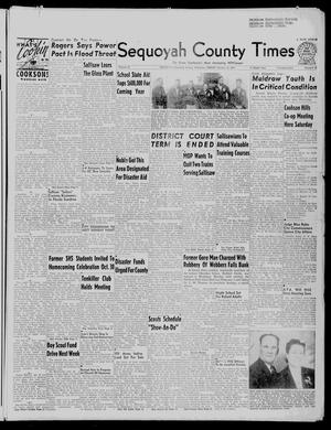 Sequoyah County Times (Sallisaw, Okla.), Vol. 67, No. 20, Ed. 1 Friday, October 16, 1959