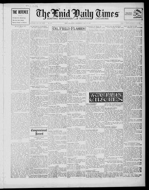 The Enid Daily Times (Enid, Okla.), Vol. 31, No. 307, Ed. 1 Wednesday, February 22, 1928