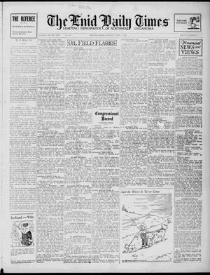 The Enid Daily Times (Enid, Okla.), Vol. 31, No. 351, Ed. 1 Saturday, April 7, 1928