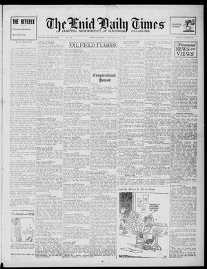 The Enid Daily Times (Enid, Okla.), Vol. 31, No. 352, Ed. 1 Sunday, April 8, 1928