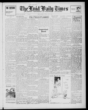 The Enid Daily Times (Enid, Okla.), Vol. 31, No. 353, Ed. 1 Monday, April 9, 1928
